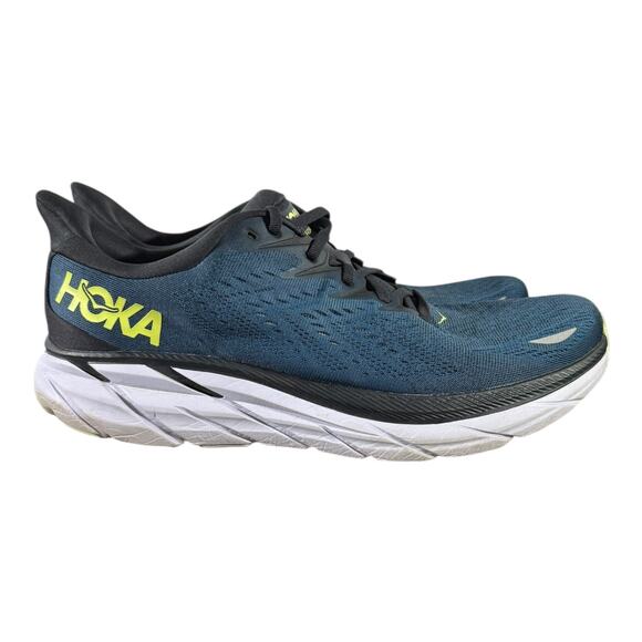 Hoka One One Other - Hoka One One Clifton 8 Men’s Size 12.5 Navy Running Shoes 1133893 Lightweight